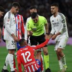 Why is Jude Bellingham not playing in Real Madrid vs Atletico Madrid Champions League round of 16?