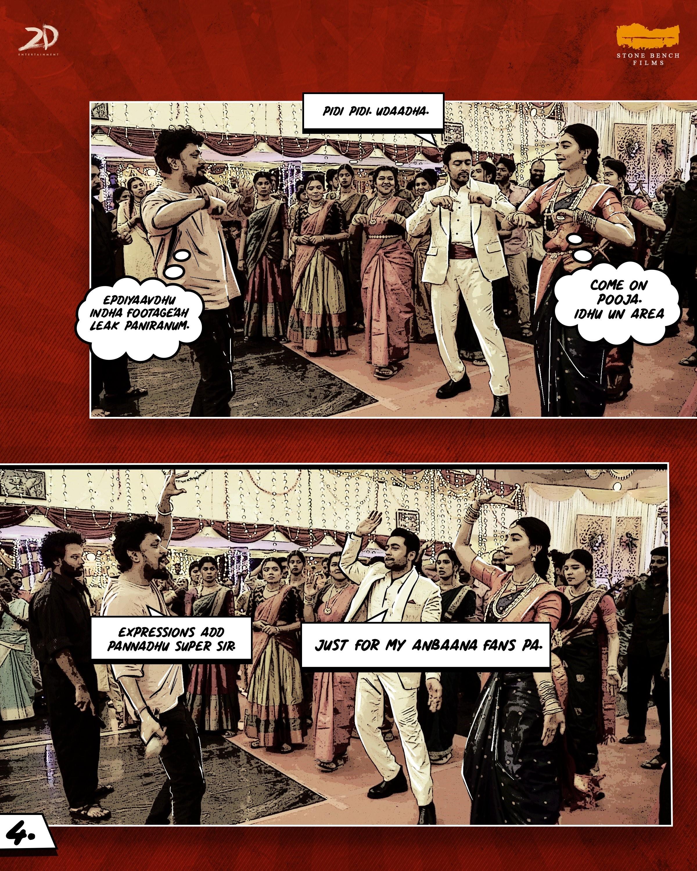 244741-retro20bts20comic20kanimaa20dance20rehearsals20sheriff20suriya20pooja20hegde20episode209